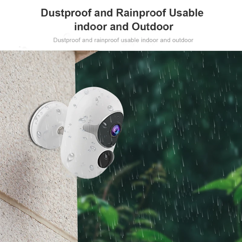 

Solor-power Wire Security Camera Rechargeable Battery Wireless IP Cam 1080P Wifi IP Camera PIR Infrared Detection Night Vision