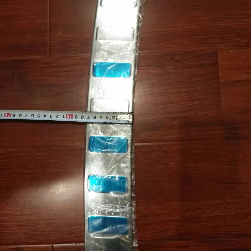 Высококачественный защитный порог заднего бампера из нержавеющей стали для Passat