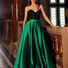 Элегантное зеленое вечернее платье, соблазнительные Макси-платья в стиле пэчворк для женщин, летнее кружевное платье с запахом, без рукавов, 2021