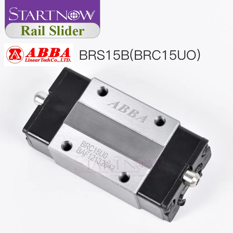 Оригинальный слайдер блока Taiwan ABBA BRC15U0 BRC20U0 линейный направляющий подшипник для