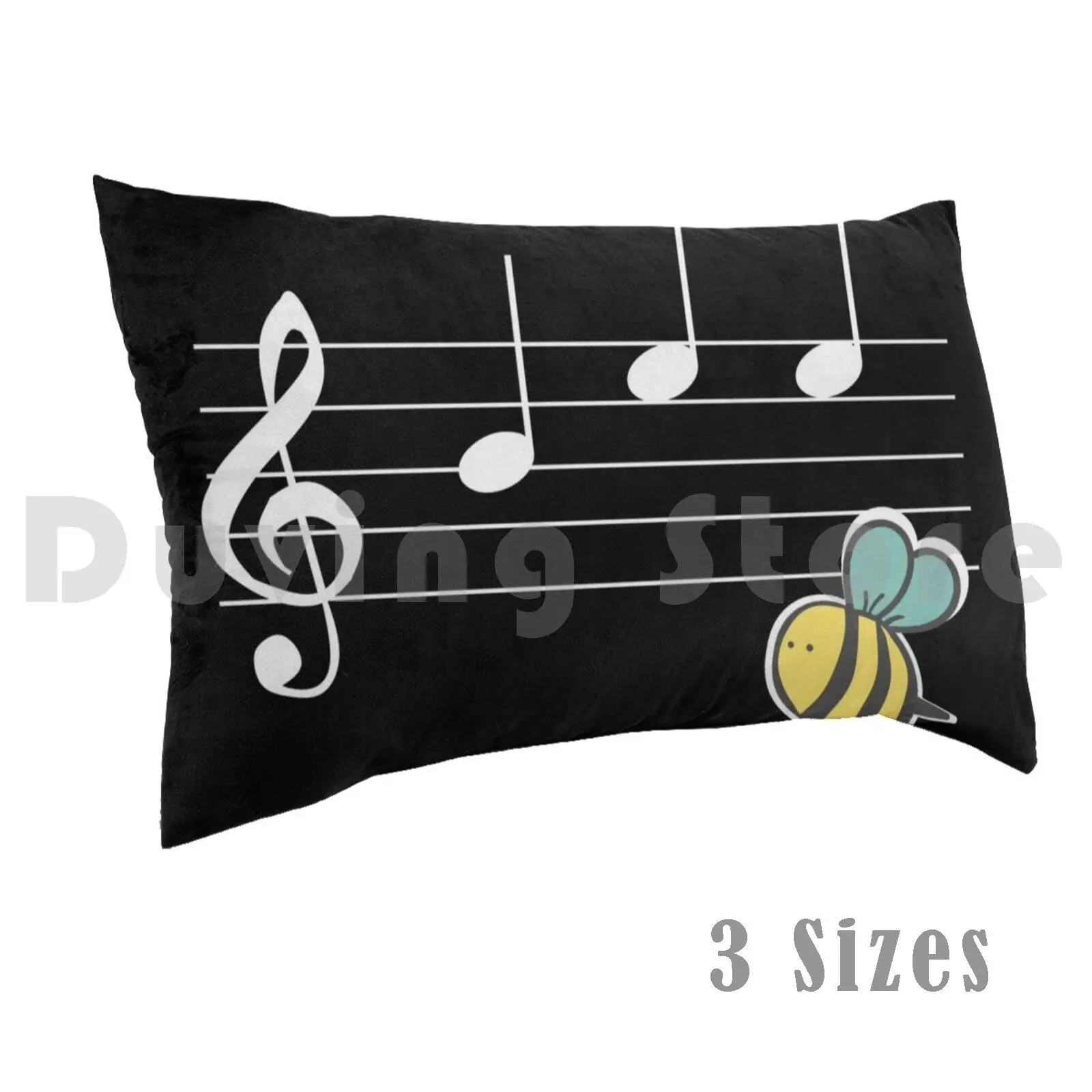 Подушка для музыкального инструмента в виде скрипичного ключа