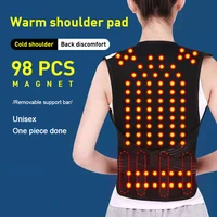 98 tourmaline self heating brace support belt self heating shoulder pad shirt spine back shoulder lumbar posture back support