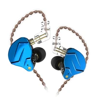 kz zsn pro in ear earphones 1ba1dd hybrid technology hifi bass metal earbuds earphones sport noise bluetooth cable for zsx zax