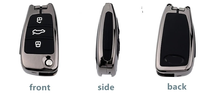 Car Key Case For Audi A1 A3 A4 A5 Q7 A6 C5 C6 A7 A8 R8 S4 S5 S6 S7 S8 SQ5 2015 2016 2017 2018 Flip Protection | Автомобили и