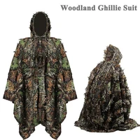 hunting clothes 3d maple leaf coat bionic camouflage clothing jacket for shooting hunting clothes