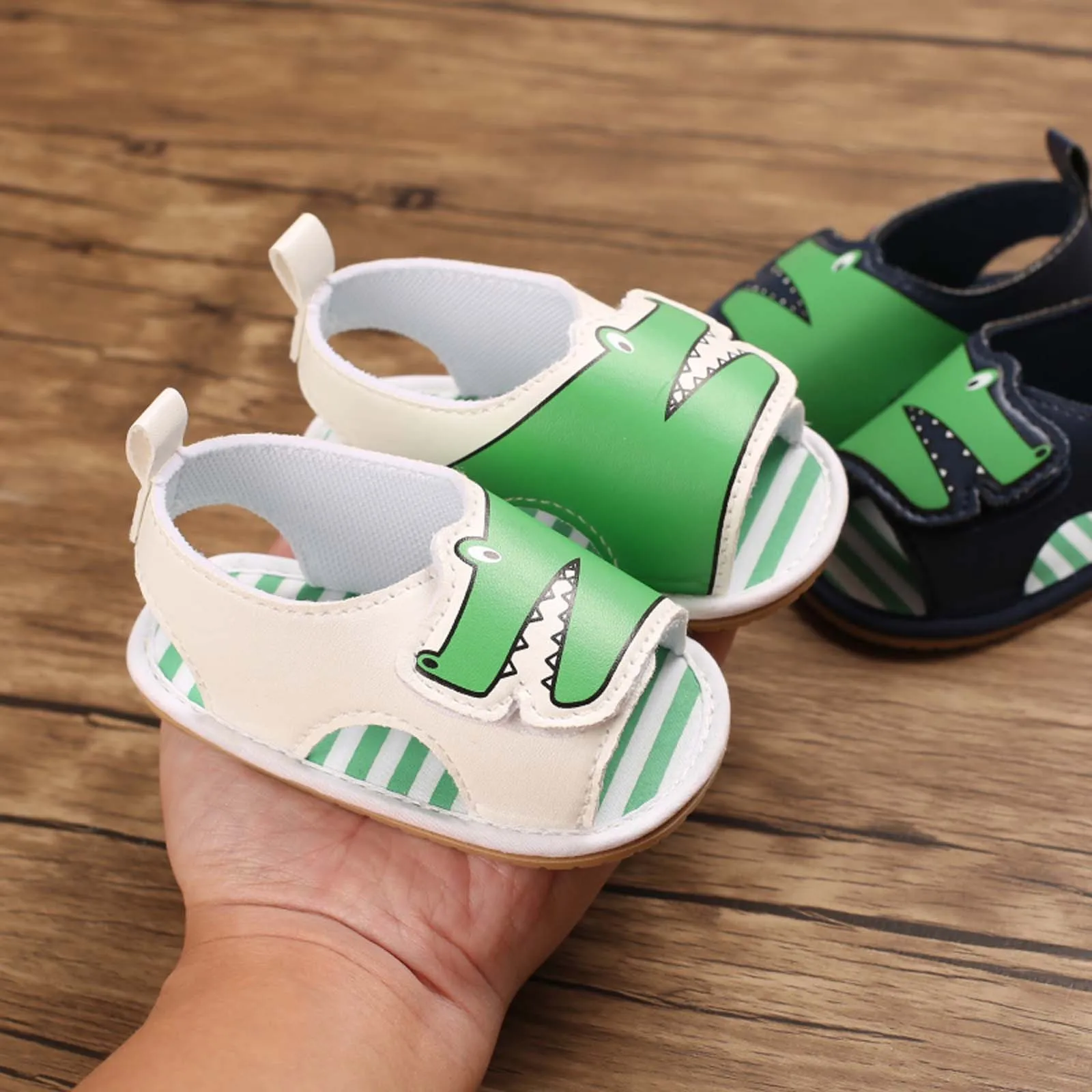 

Newborn Baby Summer Sandals Toddler Infant Boys Girls Shoes Crocod Soft Sole Crib Shoes Kids Anti-slip Prewalker Baby Shoes