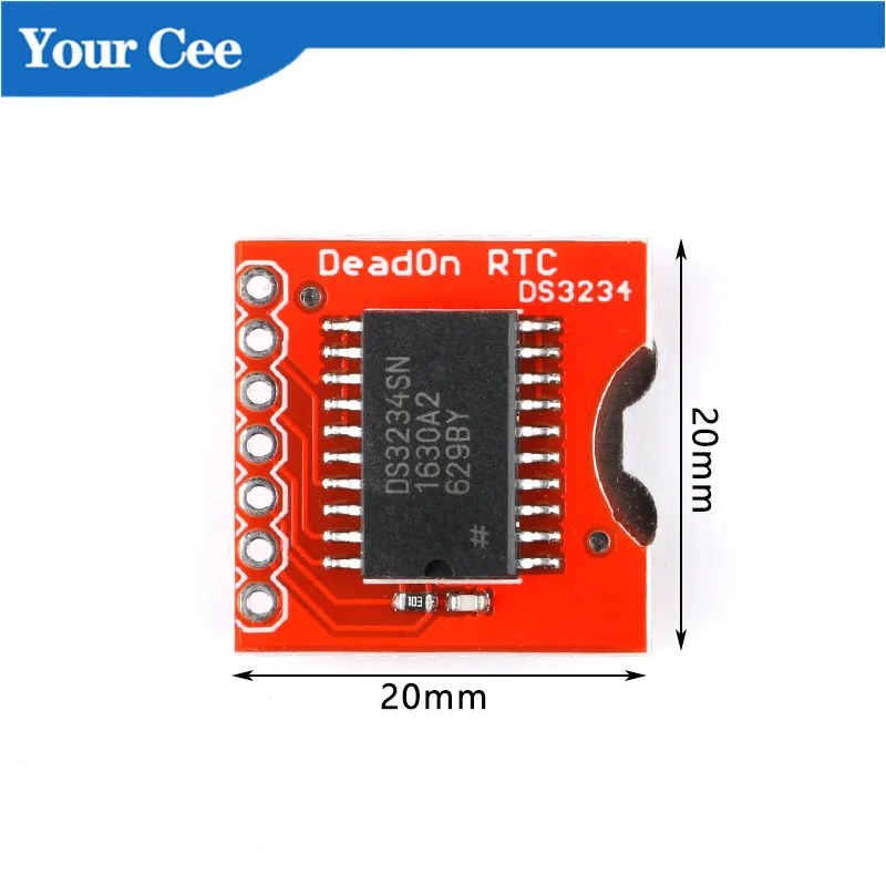 Модуль DS3234 с ультраточными часами в режиме реального времени для Arduino Down и время