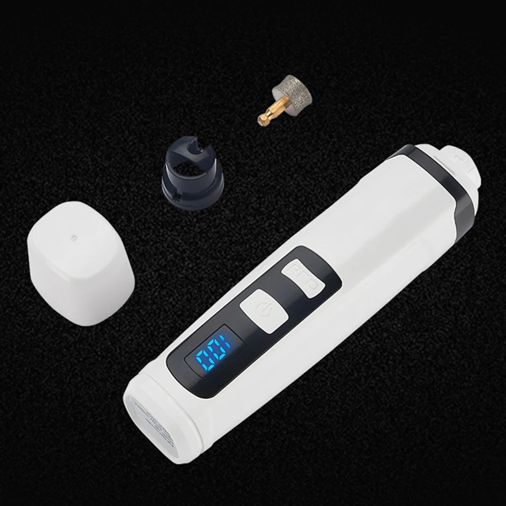 

Перезаряжаемый электрический триммер для ногтей домашних животных, малошумный и тихий безболезненный инструмент для обрезки лап BJStor