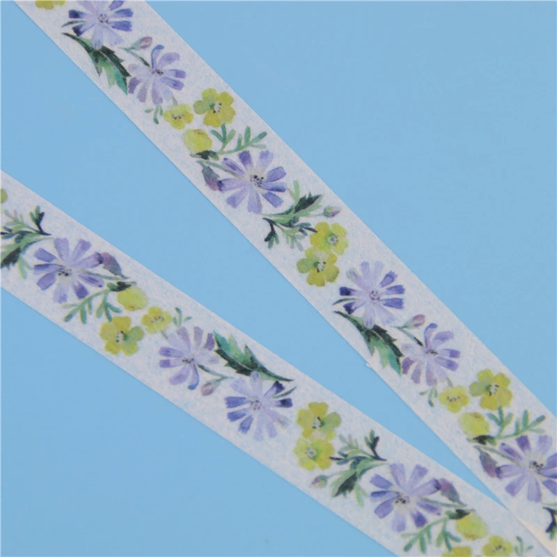 1 шт. супер красивый цветок высокое качество Washi бумага клейкой ленты &quotсделай