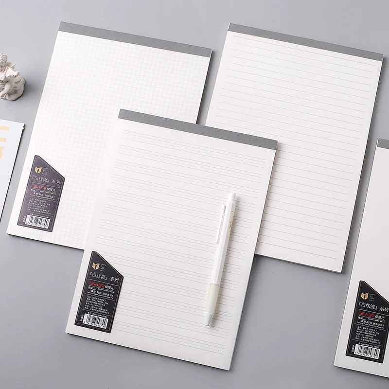 

Простой блокнот для студентов, используйте блокнот для черновика, чтобы снимать бумагу, бумага для подсчета, может быть порвана, толстый бло...