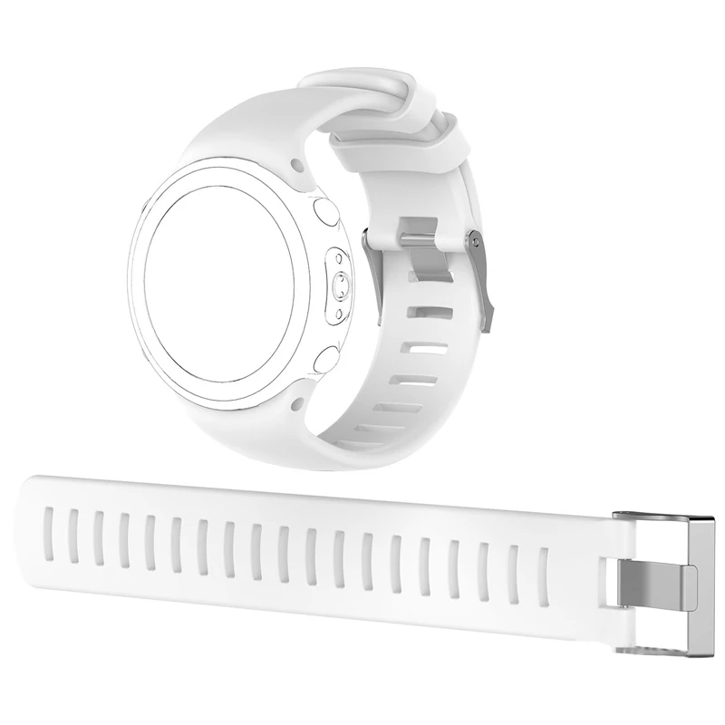 

Silicone Replacement Watch Band Watch Strap Wristband for Suunto D4 D4I Novo Dive Computer Watch