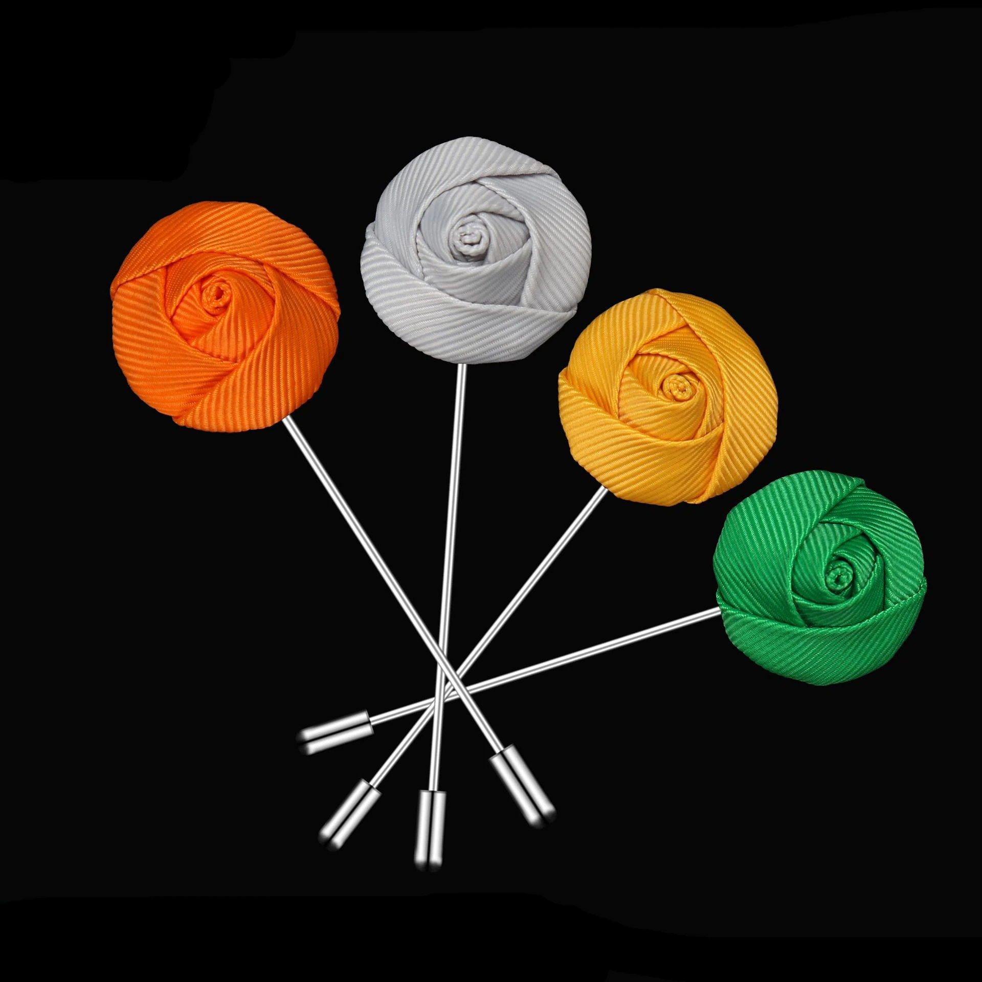 Linbaiway классические мужские броши Цветочный отворот булавка для мужчин костюм