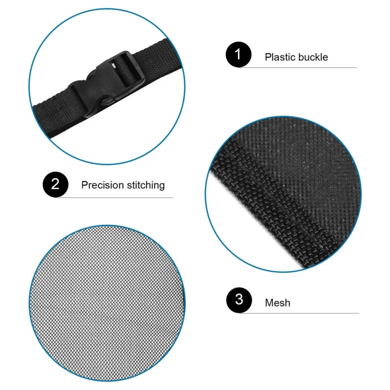 

Outdoor Car Dog Fence Car Pet Fence Dog Safety Isolation Net Children Travel Isolation Barrier Mesh Fence Anti-collision Mesh