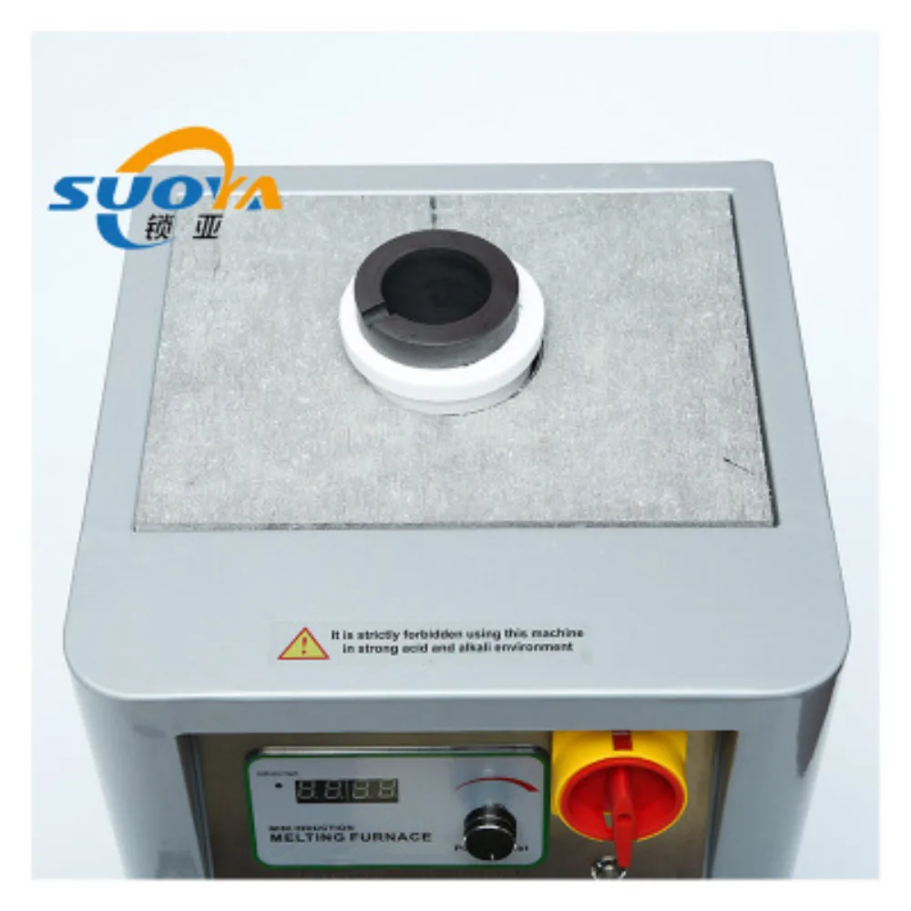 Мини индукционная печь золотого и серебряного цветов ювелирные изделия