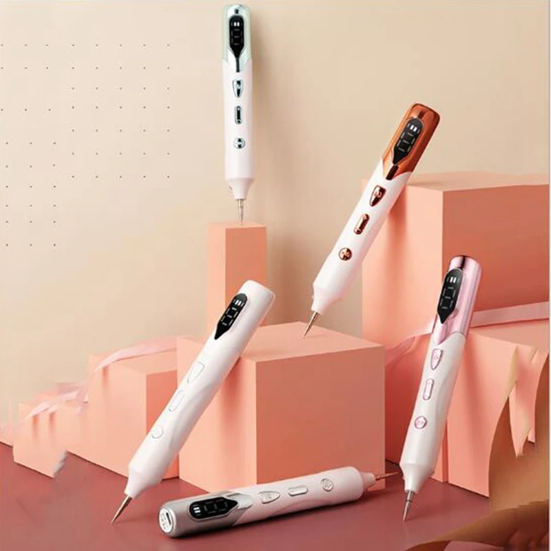 

LCD Laser Plasma Pen Wart Remover Mole Tattoo Remover Machine Facial Clean Skin Tag Removal Spot Cleaner Skin Care Beauty Tools