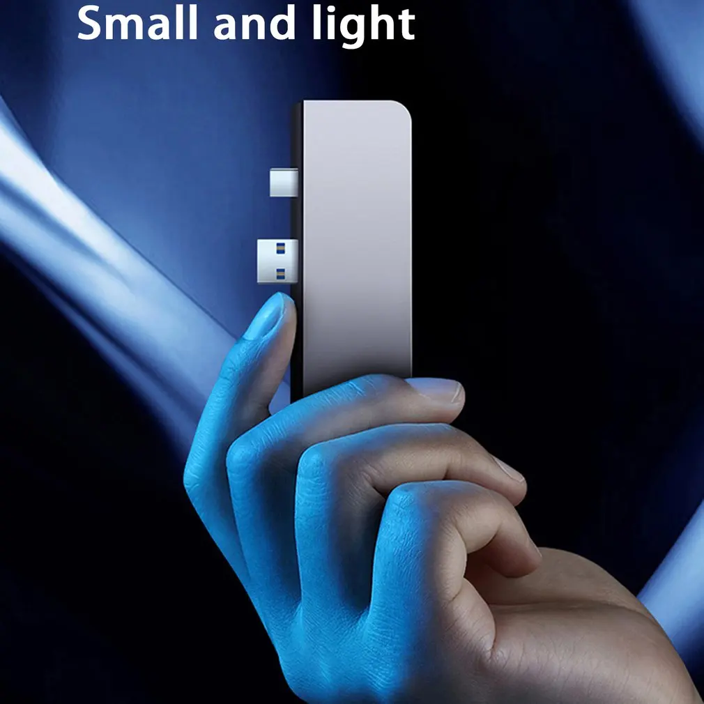 

USB 3.1 Type-C To HDMI Hub 4K 3 USB-C Hub Adapter Notebook Computer Accessories Docking Station Converter