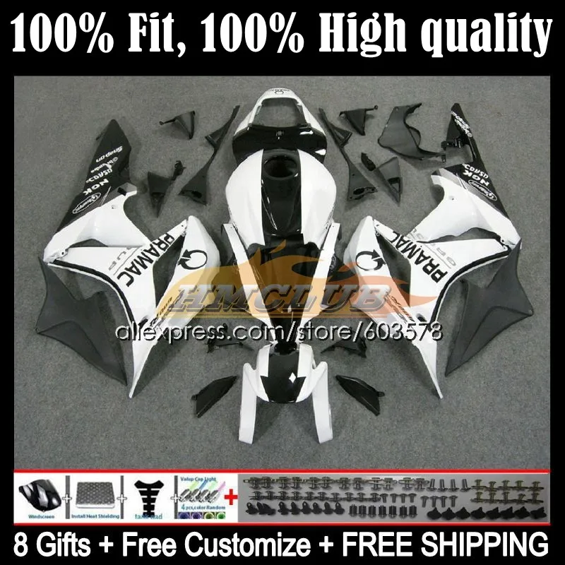 

Injection For HONDA CBR600 RR CBR600RR Body 84CL.13 CBR 600 RR CC 600F5 600RR F5 07 08 CBR600F5 2005 2006 Fairings PRAMAC Black