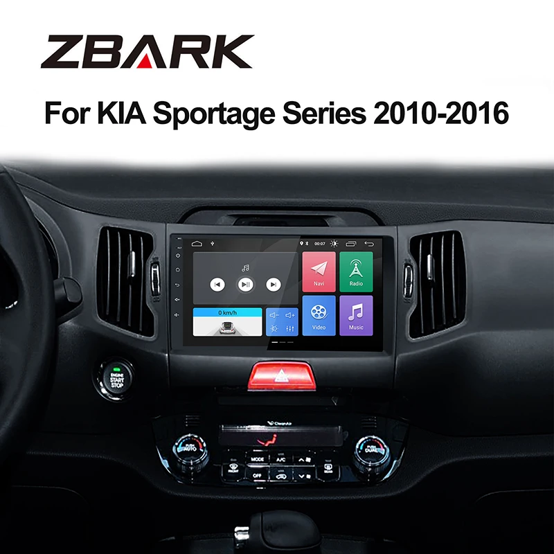 Автомобильный радиоприемник Android 10. Дюймов стерео мультимедийный плеер