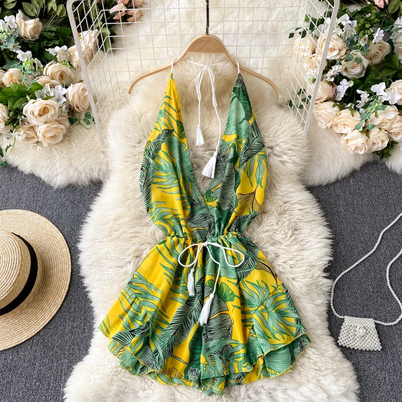 

2021 new fashion women's clothing rompers womens jumpsuit shorts