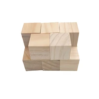 6pcs 30mm 1 18inch natural solid unfinished pine wood blocks wood cubes for puzzle making photo blocks crafts and diy projects