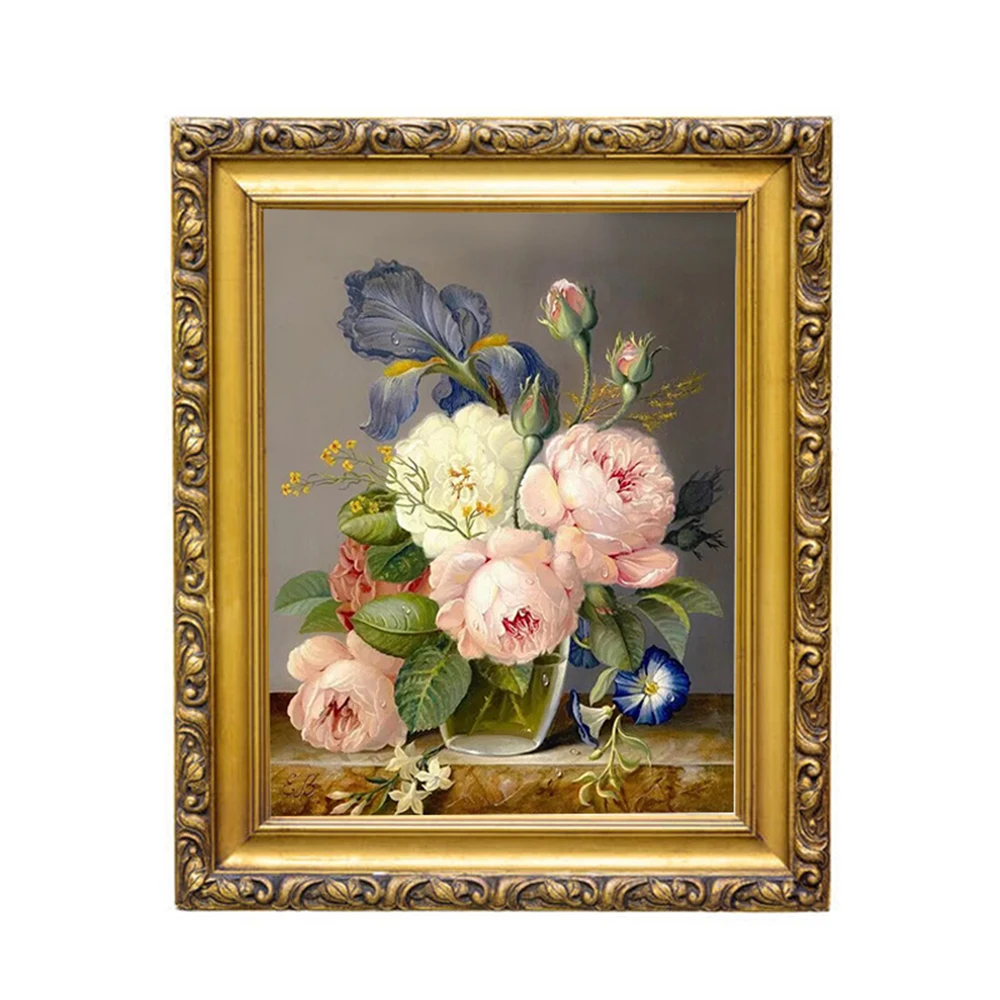 

5D DIY Diamond Painting Vase Diamond Embroidery Rose Flower Cross Stitch Drill Resin Home Decor Manual Gift