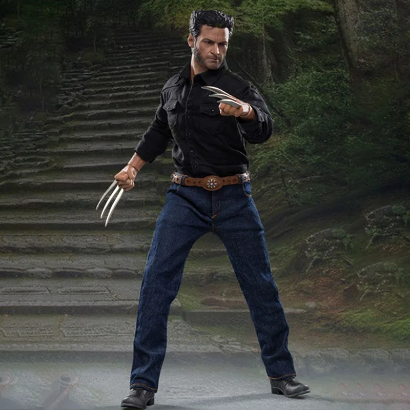 

SWTOYS FS029 1/6 Werewolf Hugh Jackman Figure Model 12'' Male Soldier Action Doll Full Set Toy for Collection