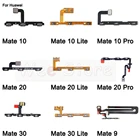 Оригинальная Кнопка включениявыключения звука кнопка отключения звука гибкий кабель управления для Huawei Mate 8 9 10 20 20X 30 Lite Pro телефонные запчасти