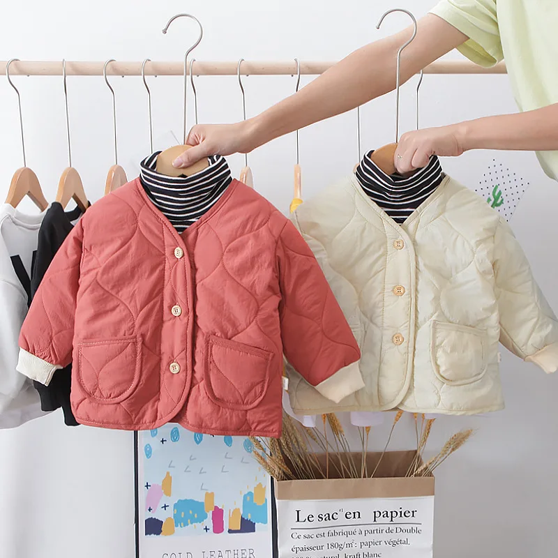 Комплекты одежды для детей зимняя бархатная одежда из 2 предметов маленьких