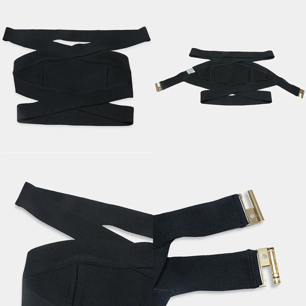 

2021 Summer Sexy Women Off Shoulder Two Piece Set Solid Bodycon 2 Piece Set Backless Sleeveless Black Top And Skirt Sets