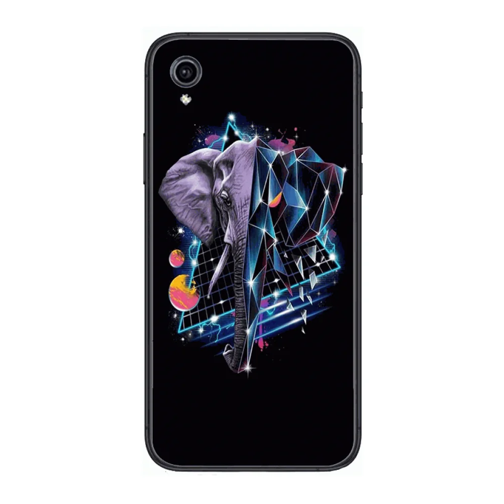 

Animal Head portrait Style Phone Cases cover For VIVO X50 30 Y97 91 93 85 83 81 79 73 V 17 15 9 S7 U3X black Covers