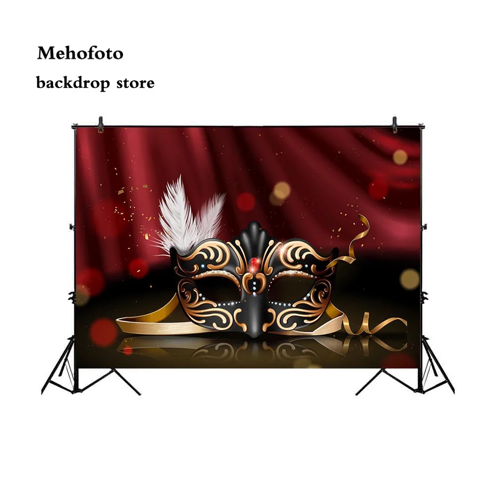 Фотофон Mehofoto счастливая фотография маска тематическая вечеринка фон для