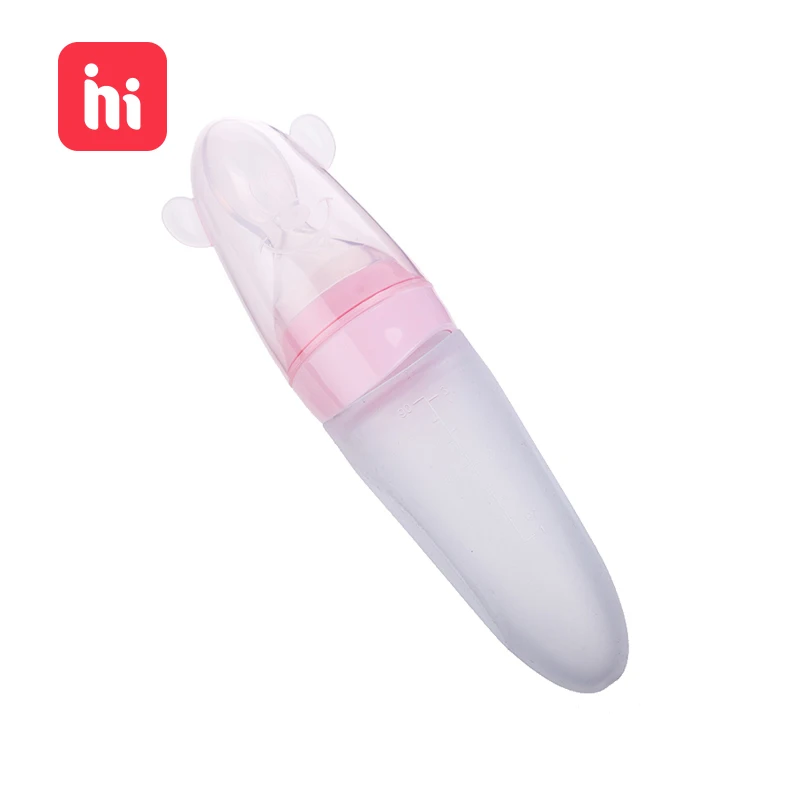 Прекрасная безопасная детская кормушка с ложкой для риса лучший