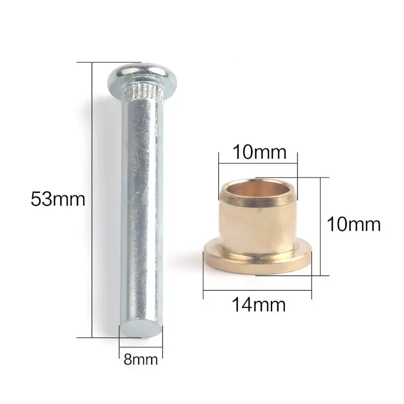 Car Door Hinge Pins Bushing Repair Assembly Kit Set For Nissan Navarra 97-05 D22 high strength corrosion-resistant YC101492 | Автомобили и