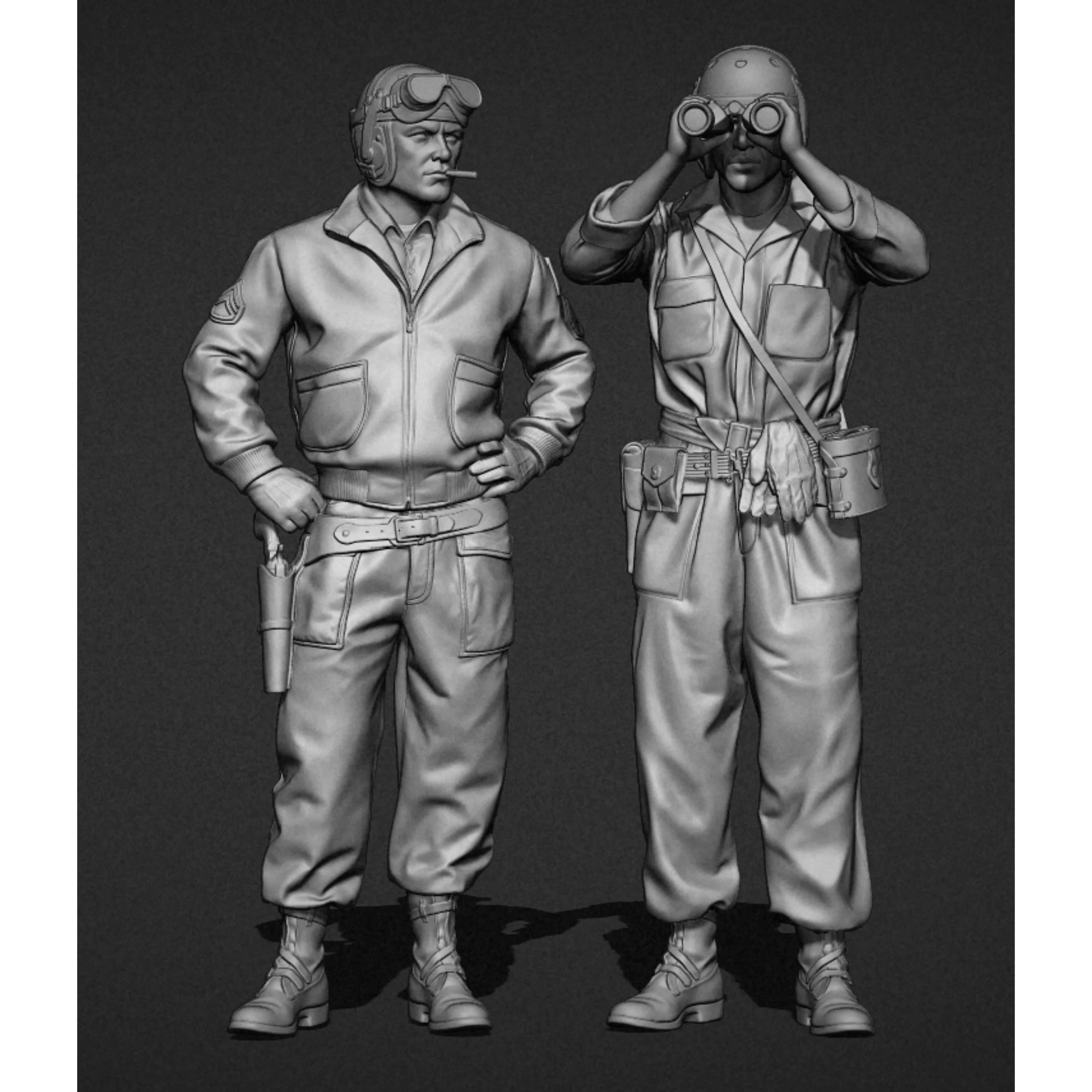 1/35 Resin Model Figure GK , Unassembled and unpainted kit