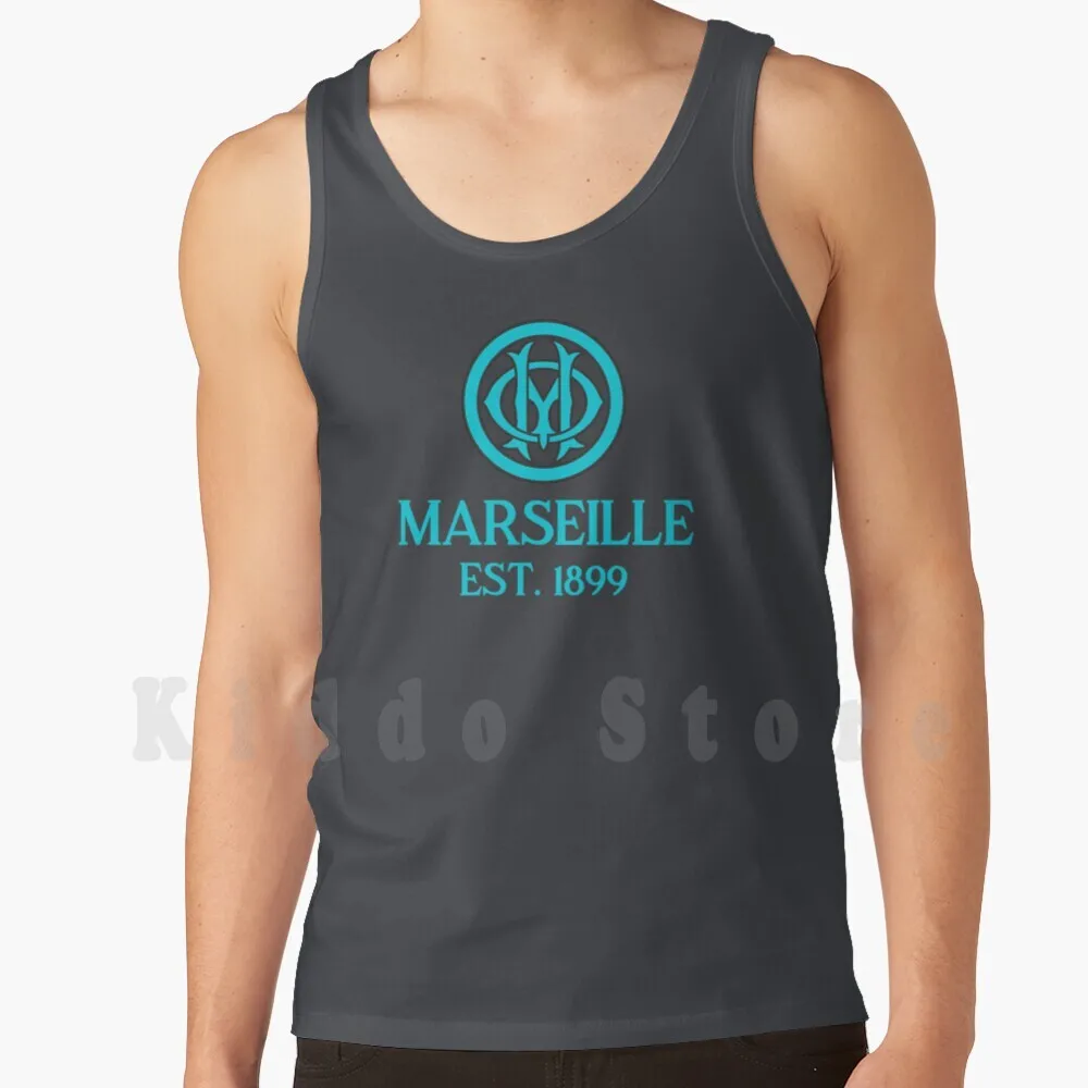 

Olympique Marseille Tank Tops Vest 100% Cotton Marseille Om Olympique De Marseille Olympique Marseille France Velodrome