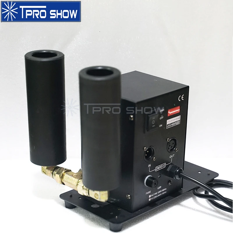 

Двухжиклерный CO2 Машина Dmx Управление специальные FX мини пушка 2 насадки CO2 туман Колонка эффект для DJ диско освещение сцены шоу