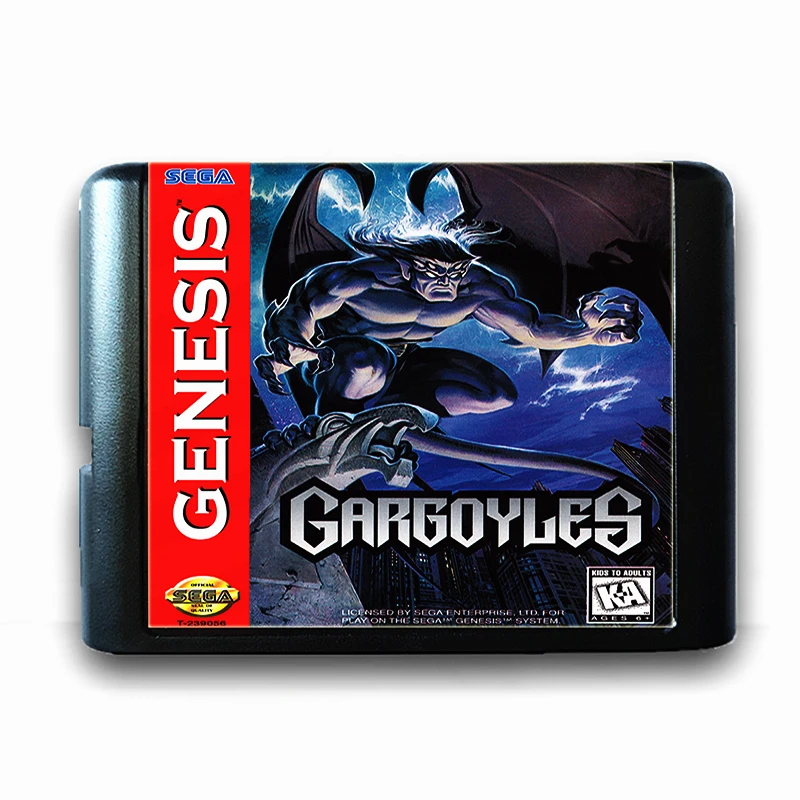 Gargoyles для 16 бит Sega MD игровая карта Mega Drive Genesis US PAL версия видео консоль|Картриджи| |