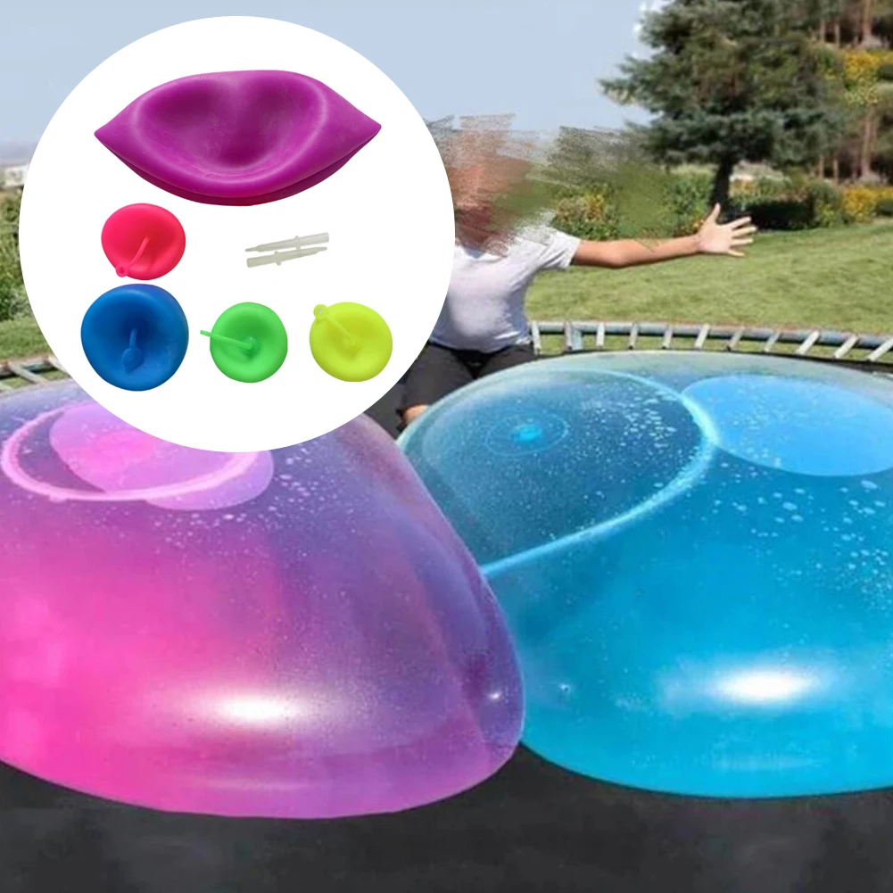 

M L XL Size Children Outdoor Soft Air Water Filled Bubble Ball Blow Up Balloon Toy Fun Party Game Great Gifts Wholesale