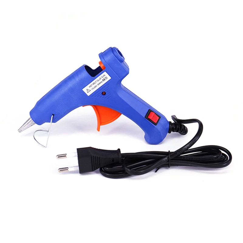 

Hot Melt Glue Gun Mini Craft with 7mm x 200mm Sticks 20w for Kids Small Kit
