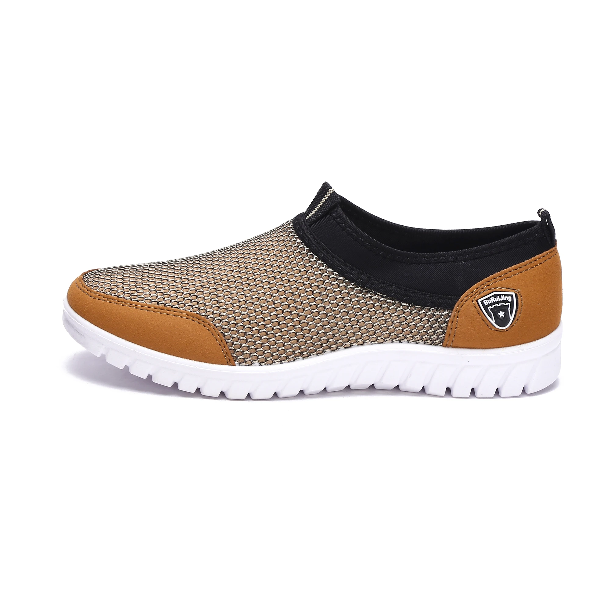 FONIRRA Men Casual Shoes 2020 Breathable Mesh Size 38-48 Slip On Soft Men's Loafers Outdoors Walking 342 | Обувь