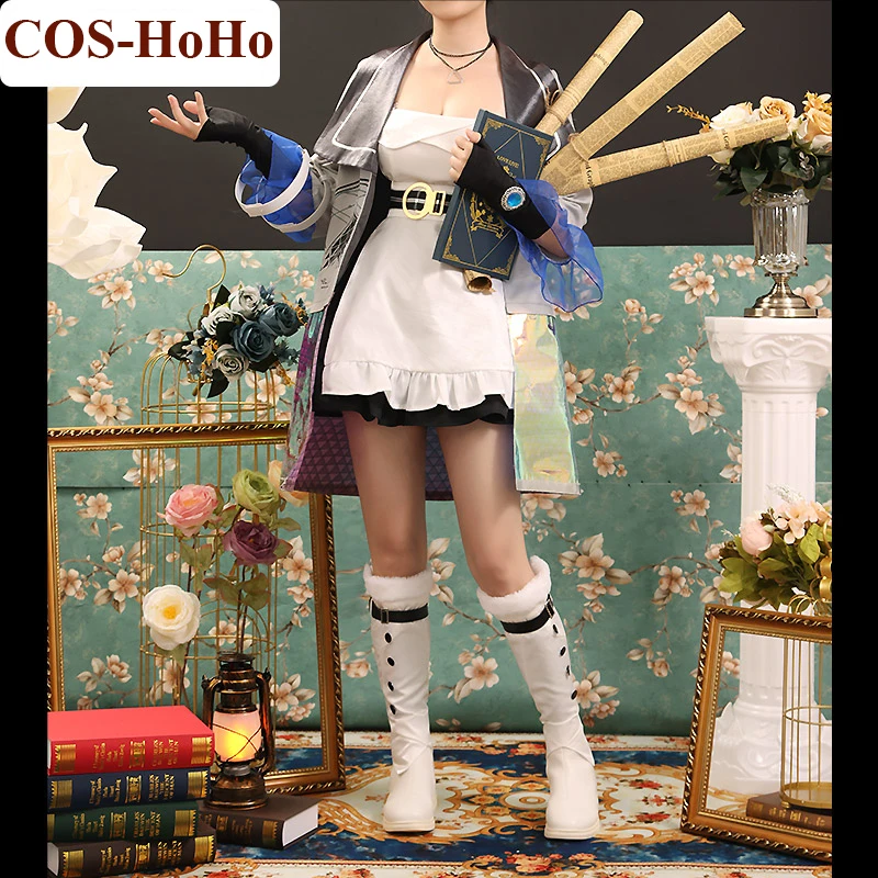 

COS-HoHo Anime Girls Frontline Project Neural Cloud Hubble Game Suit Elegant Dress Uniform Party Role Play Outfit For Women NEW