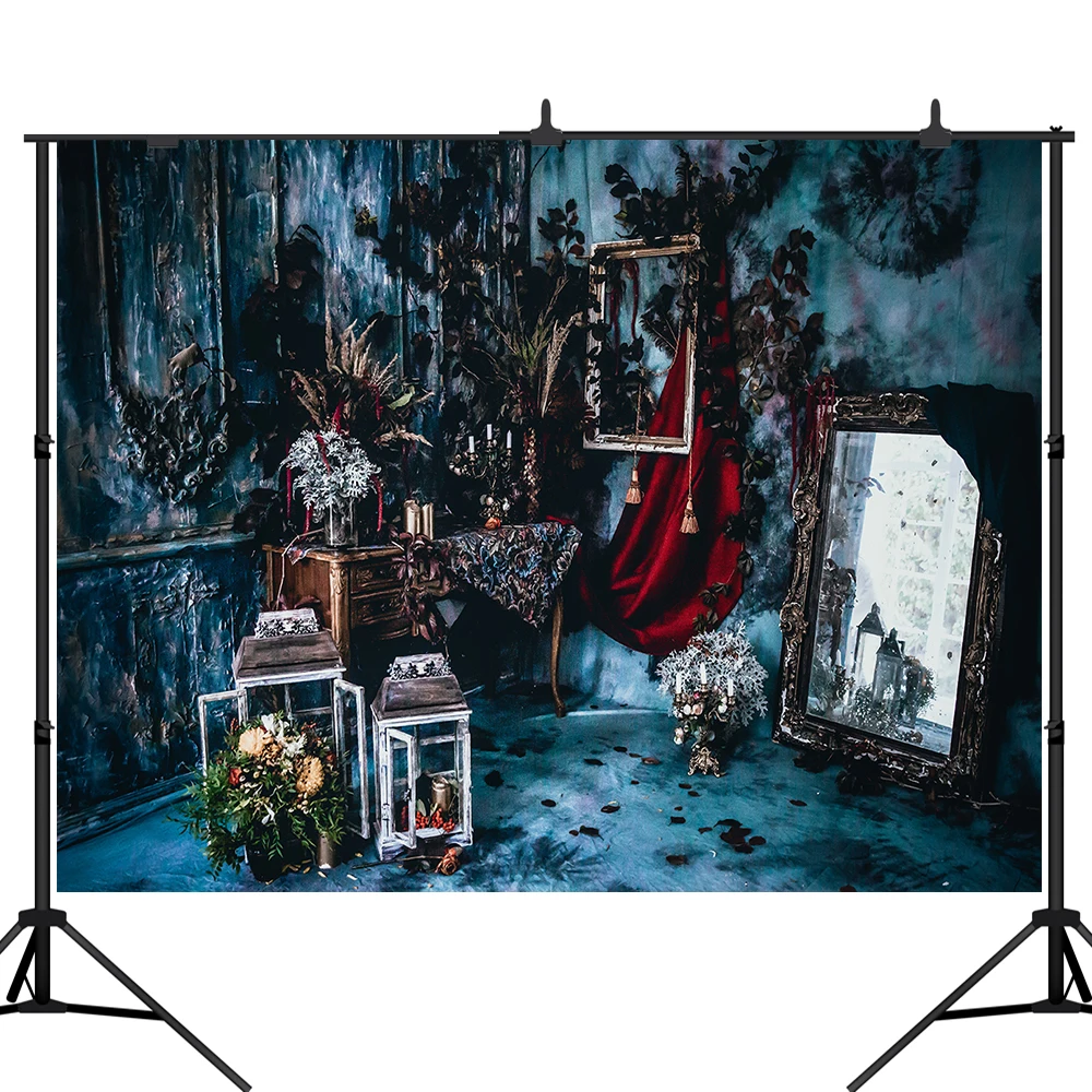 Lyavshi фон для фотографий Хэллоуин Роскошный Королевский темной комнате