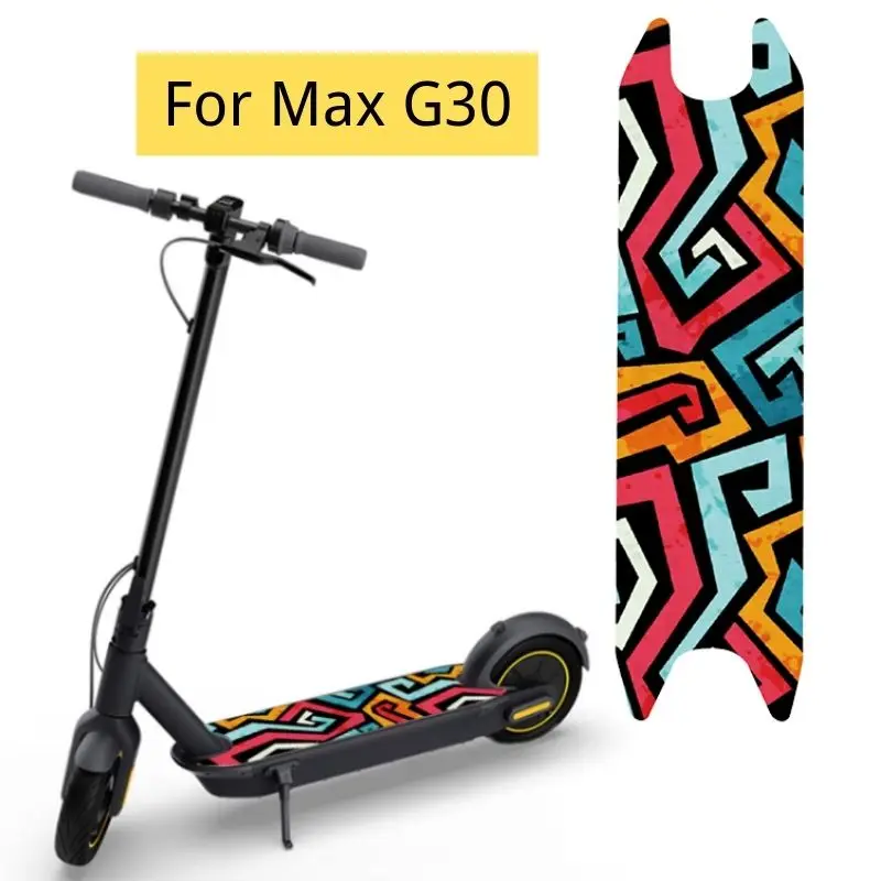 

Electric Scooter Stickers Pedal Footboard Sandpaper For Xiaomi No. 9 Scooter MAX G30 Skateboard Protective Skate Stickers