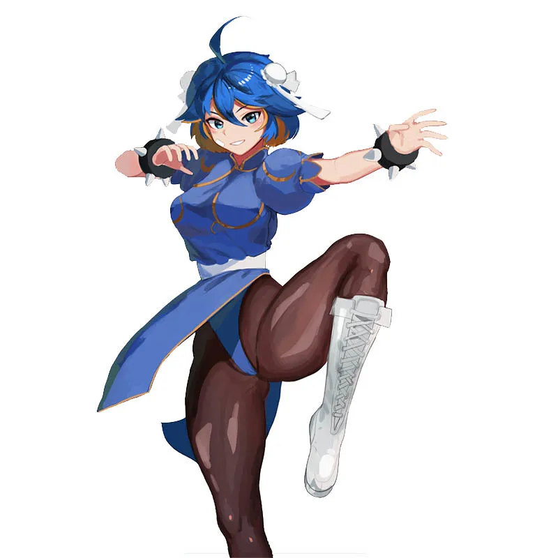 

Dawasaru for Chun Li Fighter Personalized Creative Scratch Stickers Car Sticker Auto Accessories Vinyl Waterproof Decal