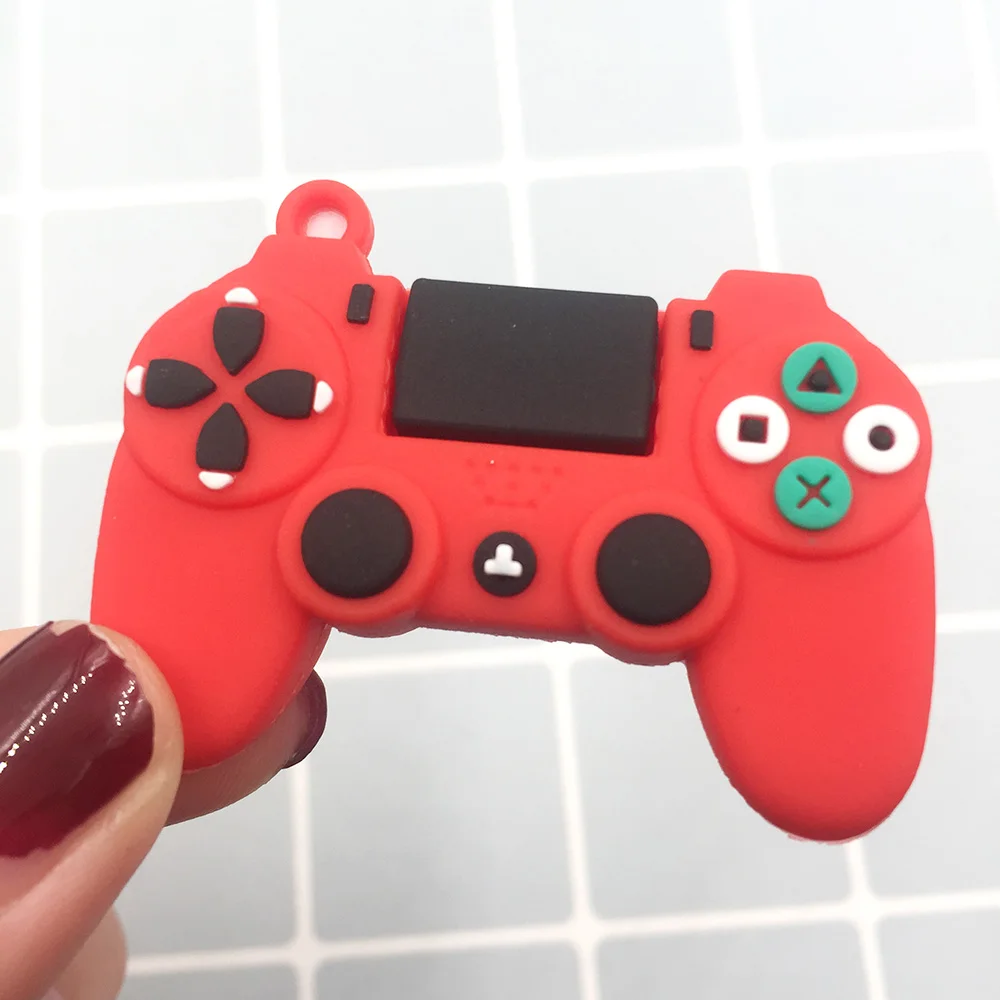 2 шт Миниатюрный игровой контроллер с крюком плоская спина Кабошон DIY серьги Keychan
