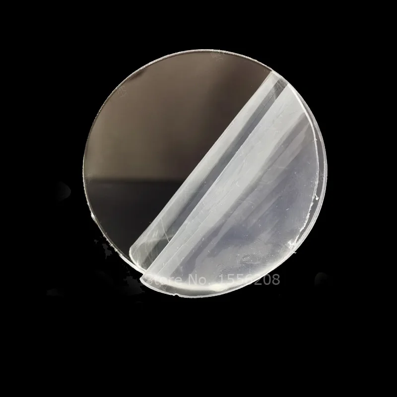 

1 mm thickness acrylic discs circle mirror no tape adhesive