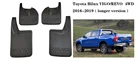 Спереди и сзади автомобиля Брызговики для Toyota Hilux Revo 4WD 2016 2017 2018 2019 брызговики брызговик авто аксессуары для брызговиков