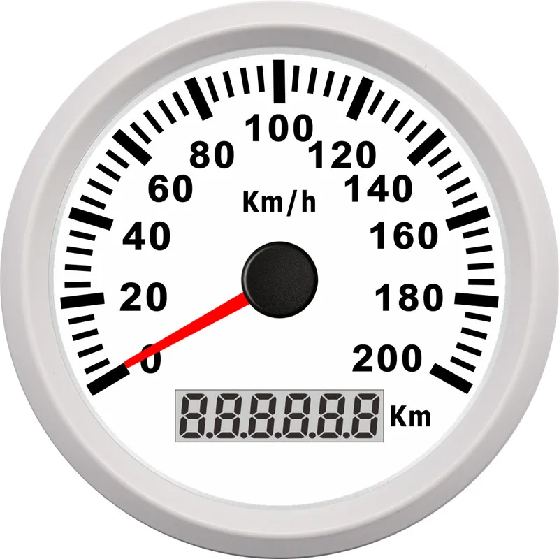 Универсальный цифровой GPS датчик скорости 85 мм 200 км/ч|Спидометры| |