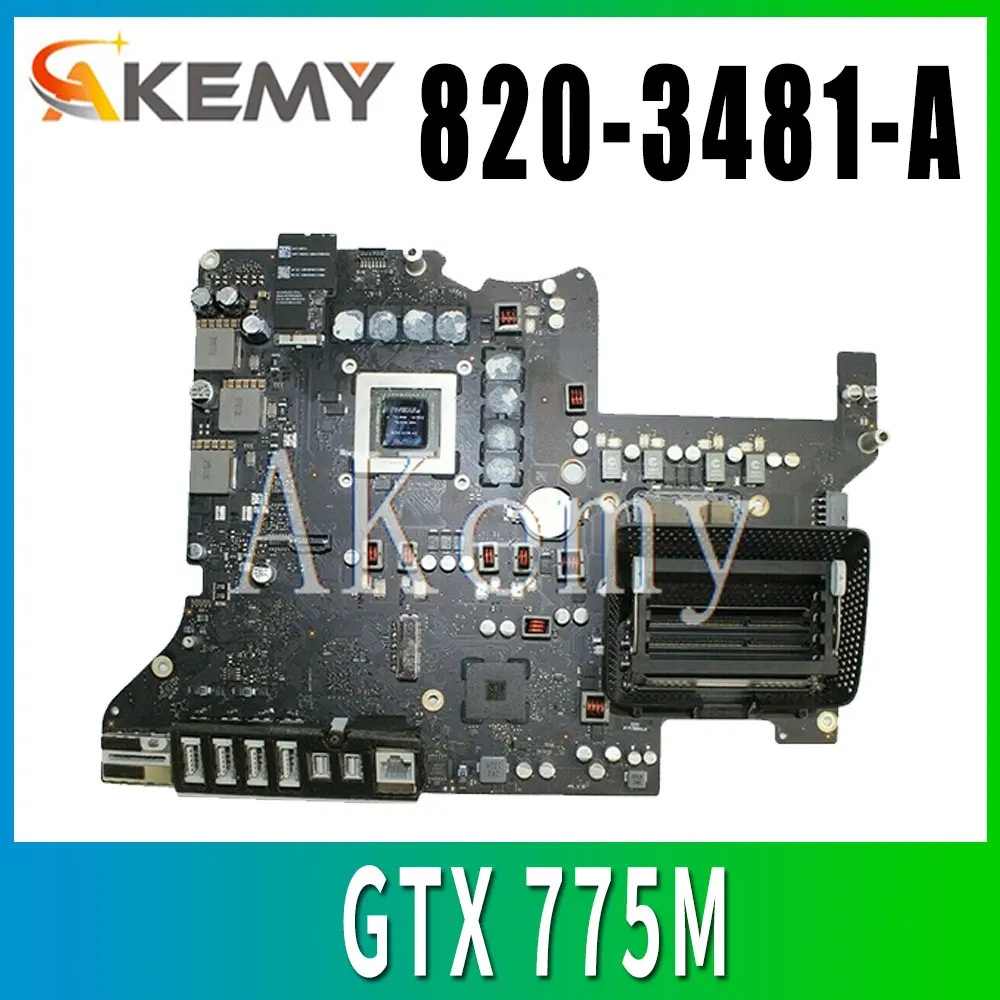 Оригинальная материнская плата для Apple iMac 27 ''A1419 Late 2013 Logic Board i5 3 4 GHz 2Gb GTX 775M 820 3481
