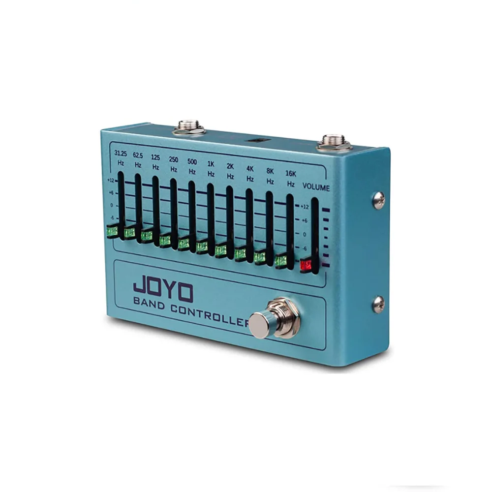 Полосной контроллер JOYO эквалайзер 10-полосная педаль эквалайзера для гитары и